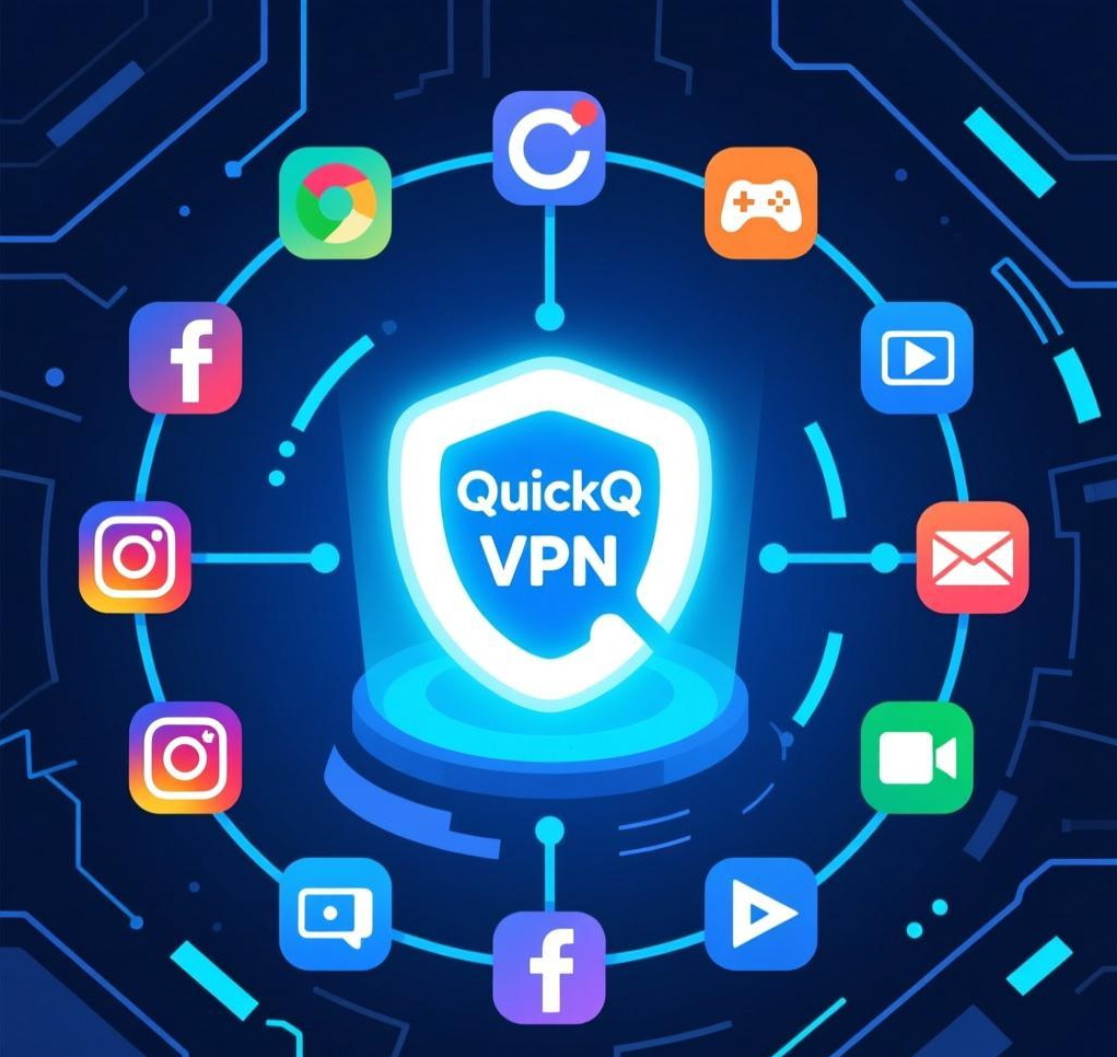QuickQ VPN的分应用代理设置：精准控制应用网络权限