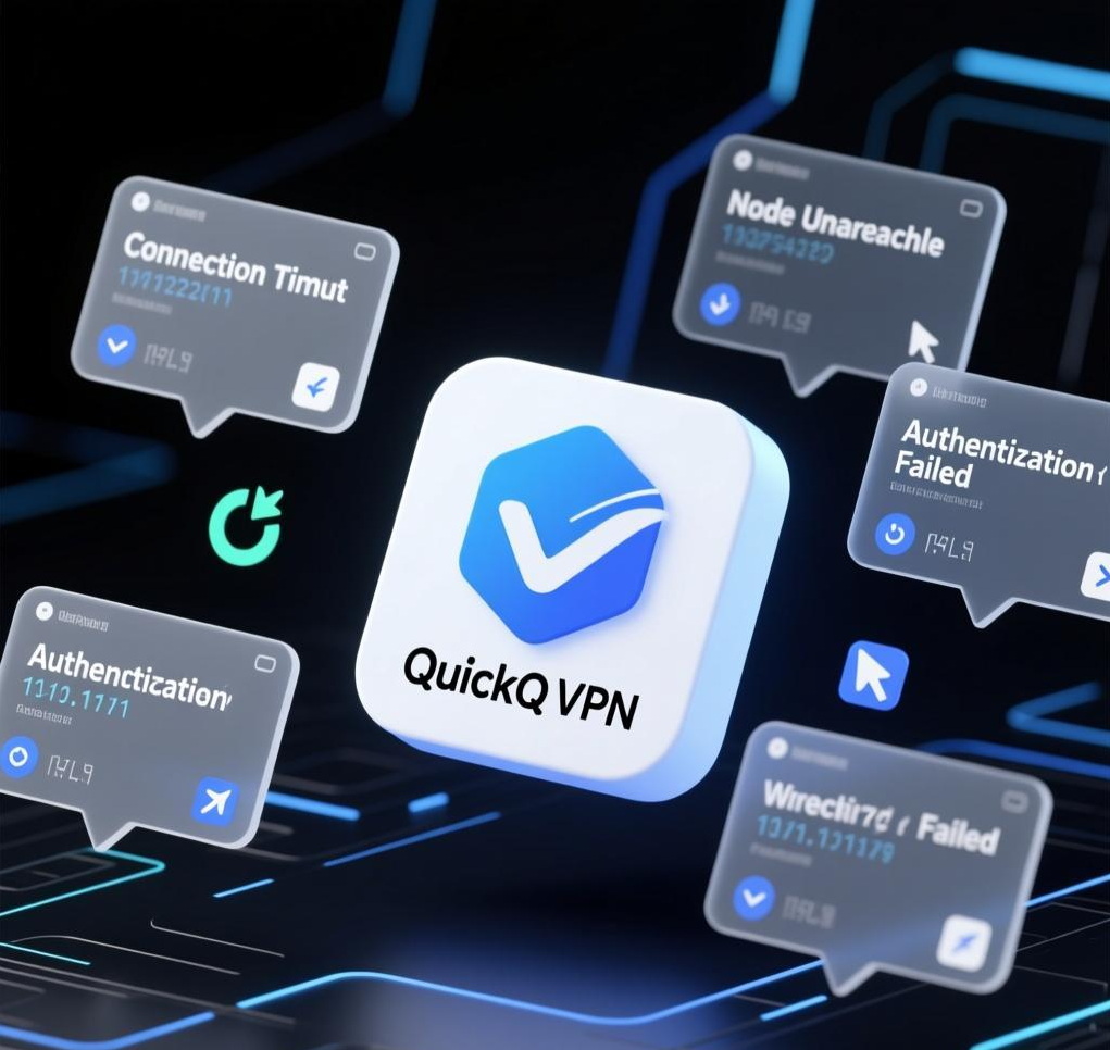 QuickQ VPN连接时弹出错误代码？常见错误代码解析与解决
