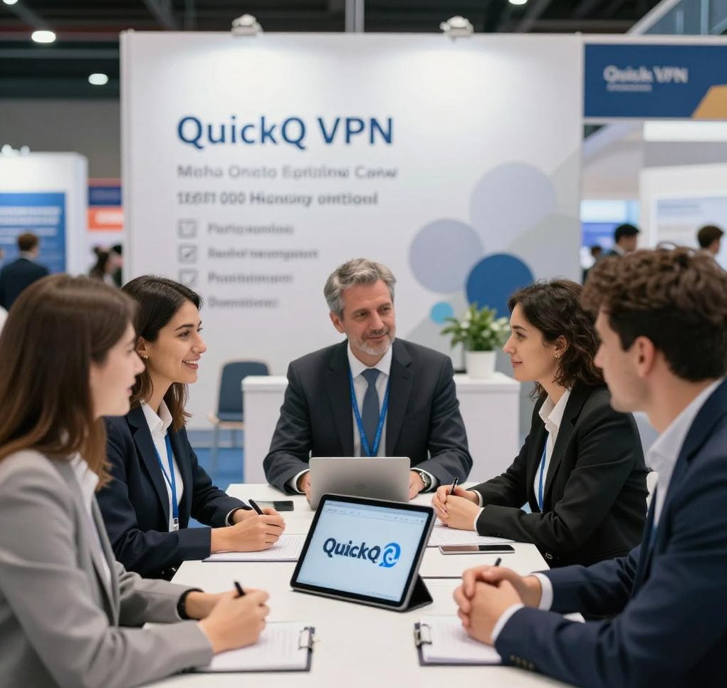国际会展从业者：QuickQ VPN解决展会临时网络难题