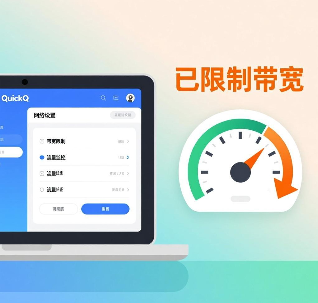 如何设置QuickQ VPN的带宽限制
